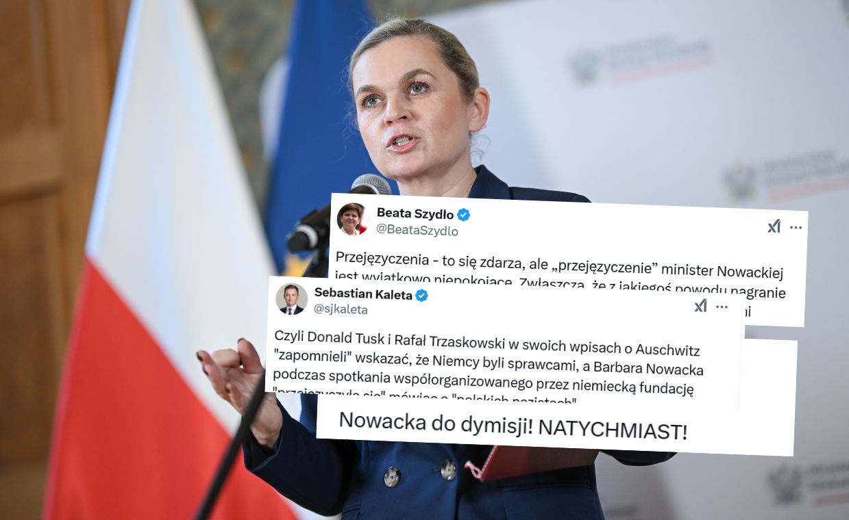 "Skandal na cały świat". Lawina komentarzy z PiS po wpadce Nowackiej