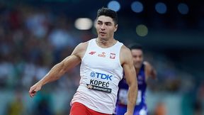 Dominik Kopeć odpadł w półfinale 100 metrów
