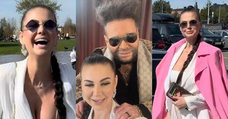 Maja Rutkowski prezentuje stylizację na chrzciny. Krzysztof przywdział marynarę Gucci za 8 TYSIĘCY ZŁOTYCH (ZDJĘCIA)