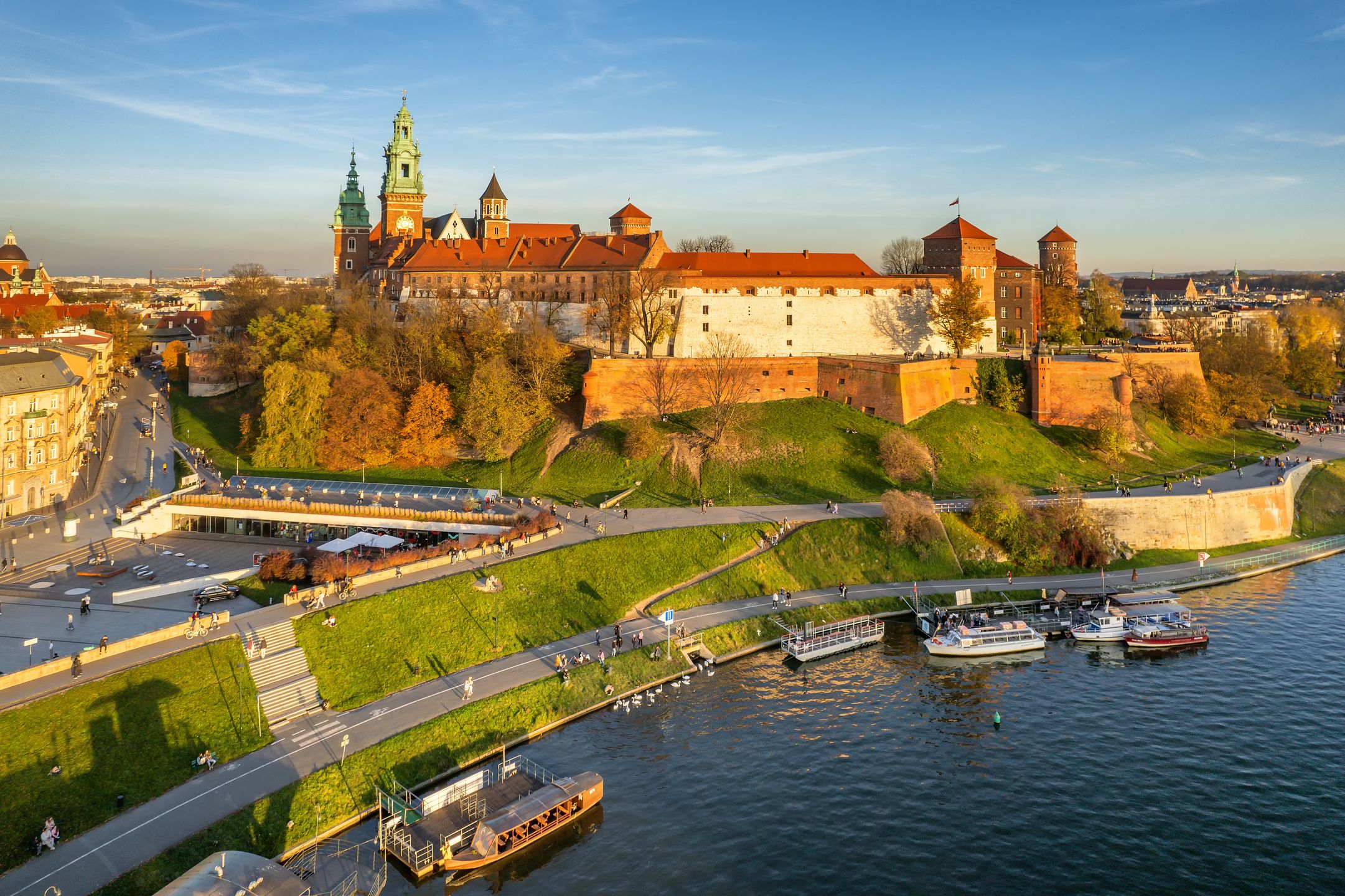 Wawel w jesiennej szacie