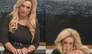 Niepokojąca scena na antenie. Prezenterka zemdlała na wizji
