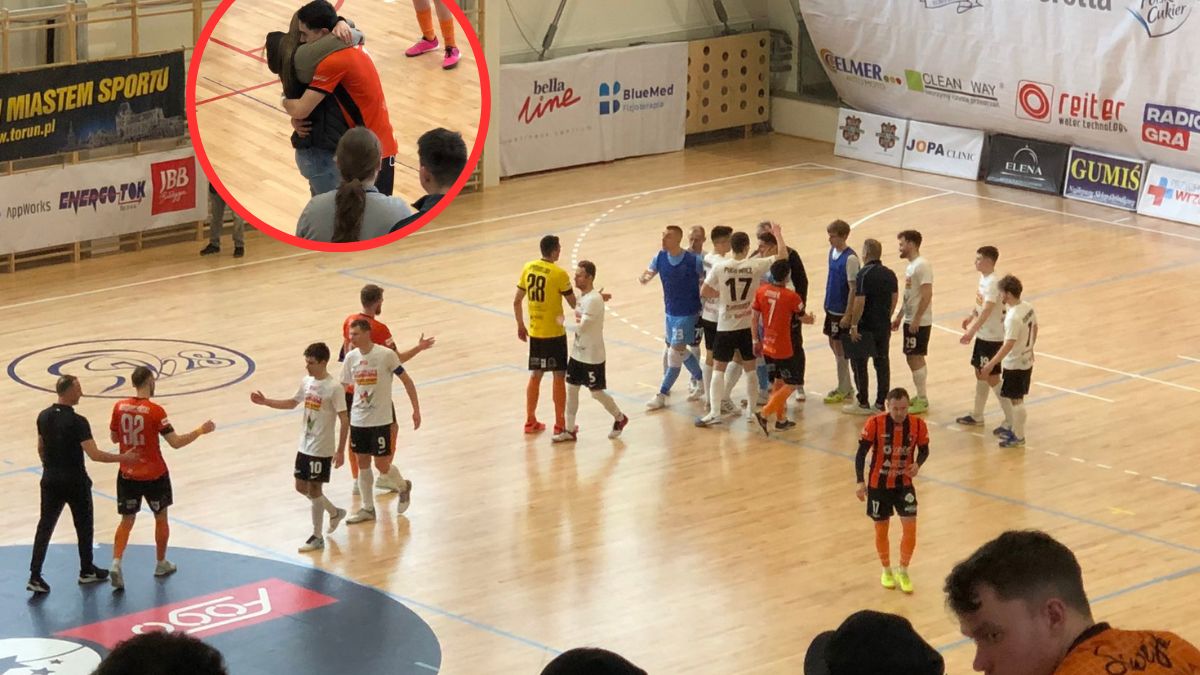 Oświadczyny na polskiej hali