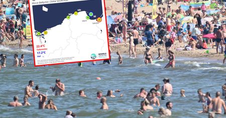 Woda w Bałtyku jak "ciepła zupa"? Nie trzeba jechać do Chorwacji