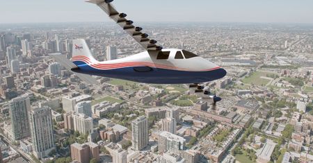 NASA X-57 - eksperymentalny samolot elektryczny