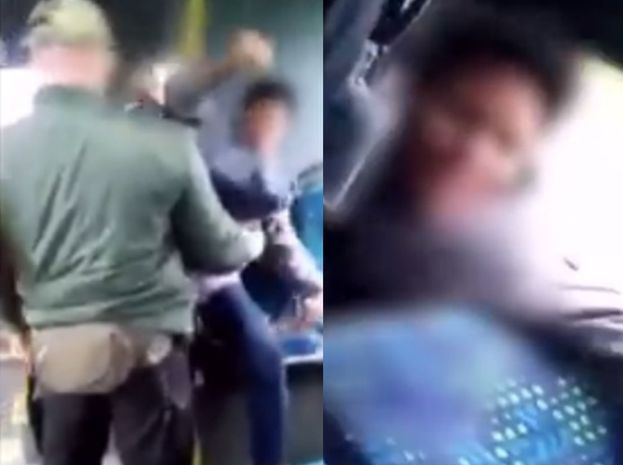 Kontrolerzy biletów zaatakowali ciemnoskórą pasażerkę. "Jeden na niej SIEDZIAŁ I JĄ PODDUSZAŁ"
