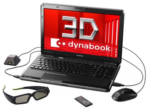 Toshiba DynaBook T550 - idealny laptop 3D dla gracza?