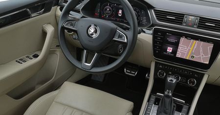 Skoda Superb iV: Systemy zarządzania energią oraz wsparcia kierowcy