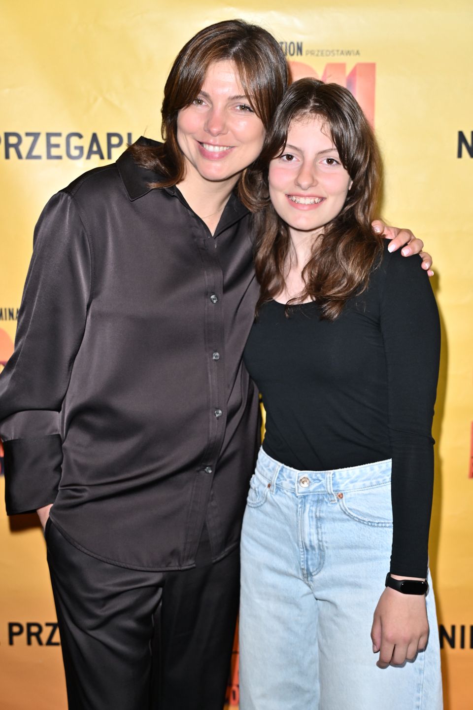 Karolina Gorczyca z córką Marysią