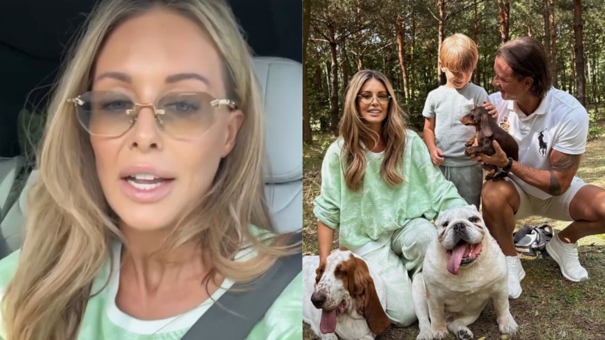 Małgorzata Rozenek-Majdan z rodziną