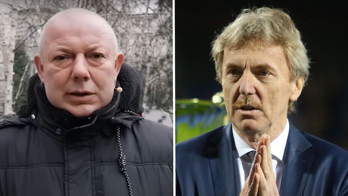 Na zdjęciu od lewej: Wojciech Kowalczyk i Zbigniew Boniek