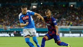 Sparing. FC Barcelona - Napoli. Piotr Zieliński: Rzuciliśmy wyzwanie jednej z najlepszych drużyn na świecie