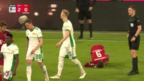 Lewandowski brutalnie faulowany przez rywala! Mogło się skończyć poważną kontuzją