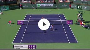 Radwańska - Kvitova: Wymiana meczu! Istotne przełamanie