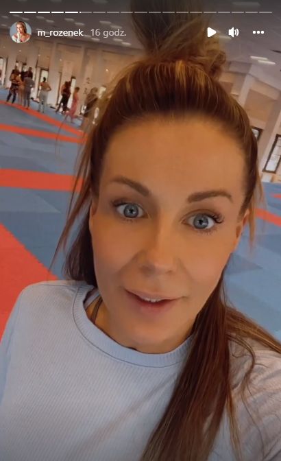 Małgorzata Rozenek daje z siebie wszystko na obozie Lewej i wspomina pląsy męża z Izą Janachowską 