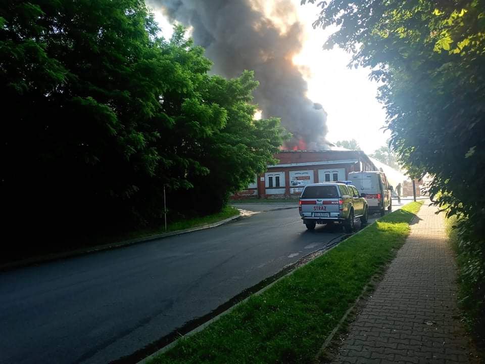 Pożar w Chorzowie