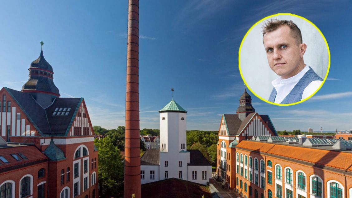 Materiały prasowe / uefa.com / Na zdjęciu: Sheraton Hannover Pelikan Hotel, w kółku Marcin Płachno