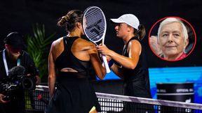 Navratilova "pozamiatała" słowami o Świątek. "Żadnych luk"