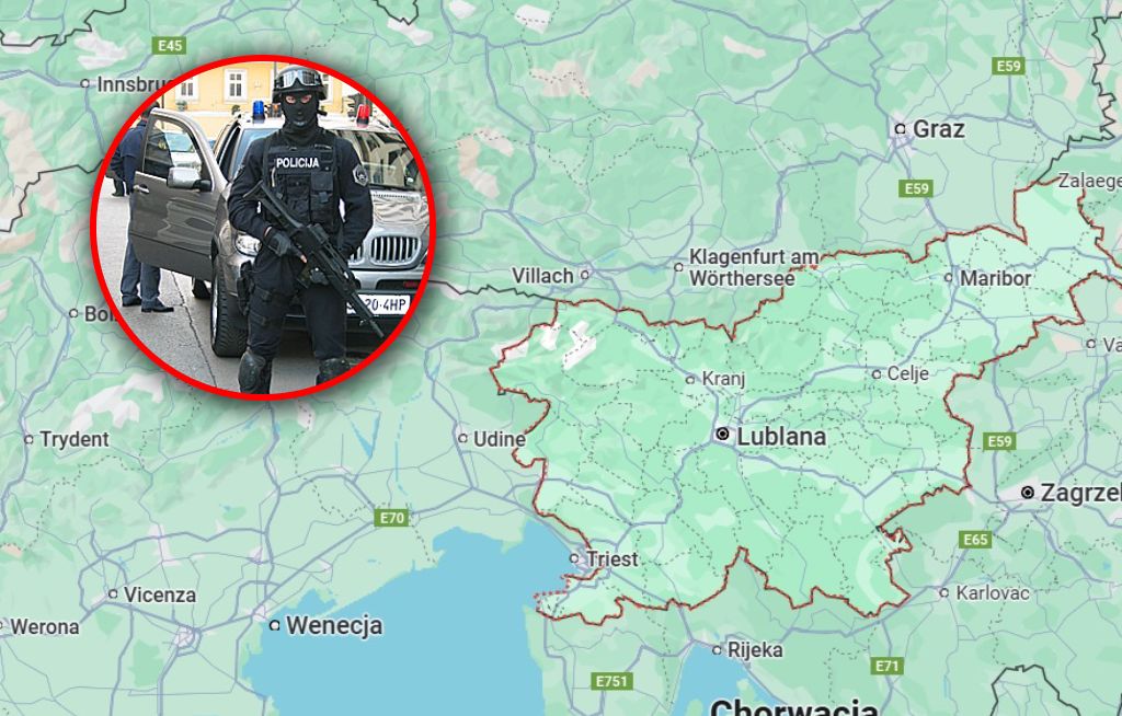 Słoweńska policja zatrzymała polskiego kierowcę