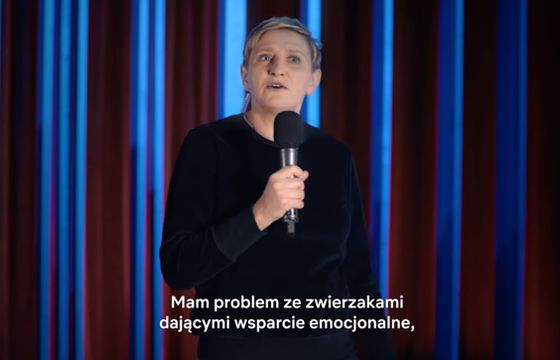Netflix naśmiewa się z Łukasza Jakóbiaka w reklamie stand-upu Ellen DeGeneres