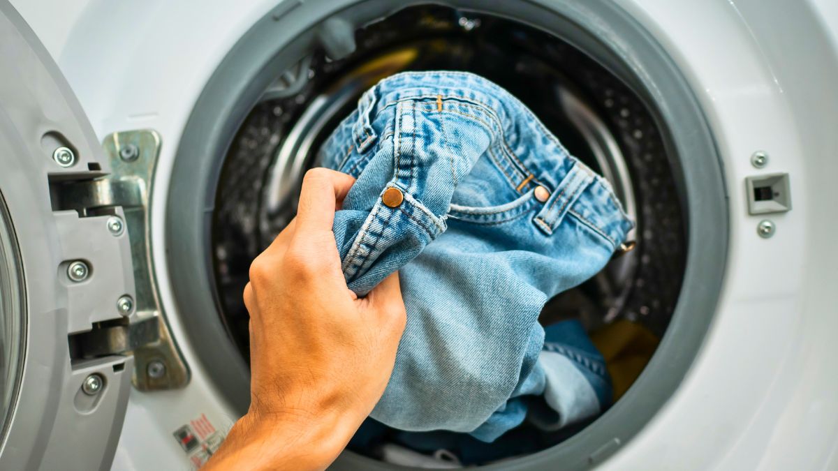 Od zawsze robię tak z jeansami po praniu 