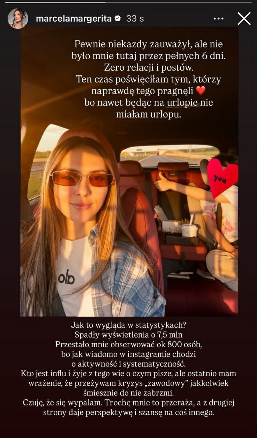 Marcela Leszczak żali się na trudy pracy influencerki