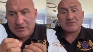 Marcin Najman dostał paczkę od Lewicy. Uderzył w "pato narodowców". "Odklejeńcy"