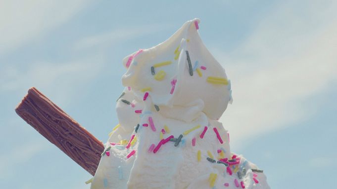 Lody włoskie light o smaku waniliowym