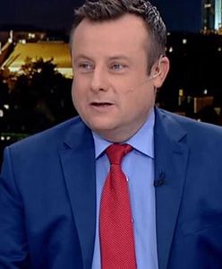 "Dajcie spokój z Tuskiem". Dziennikarzowi TVP wymsknęło się na wizji