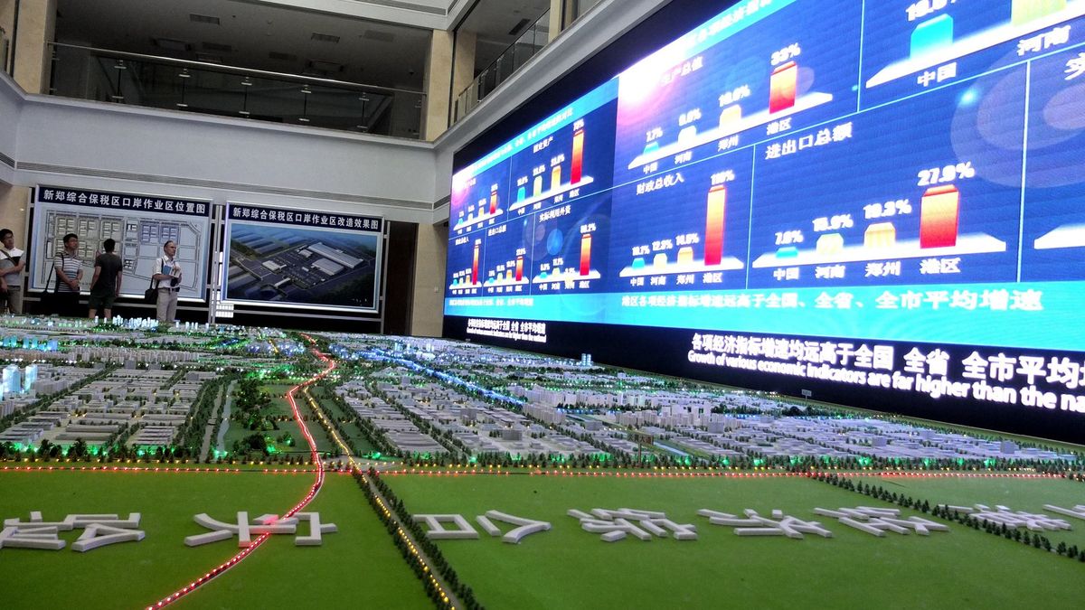Zhengzhou. Plany przyszłej handlowej strefy ekonomicznej.