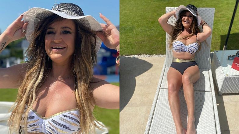 Agnieszka Kotońska kusi w kostiumie kąpielowym