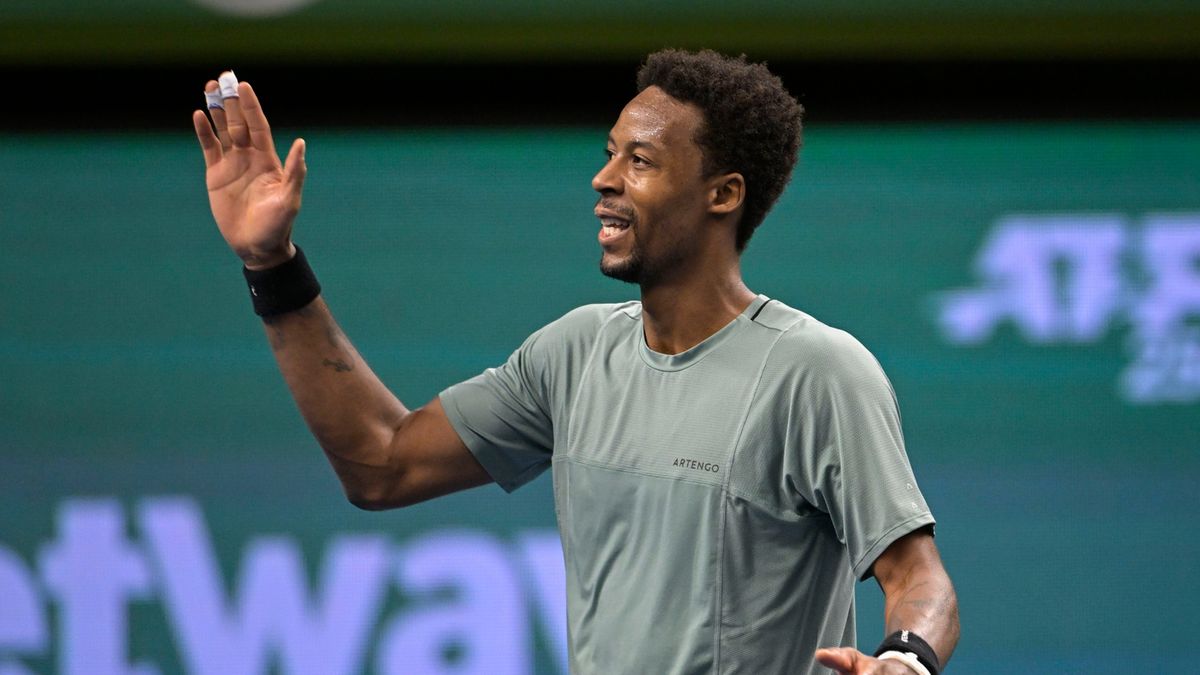 PAP/EPA / Anders Wiklund / Na zdjęciu: Gael Monfils