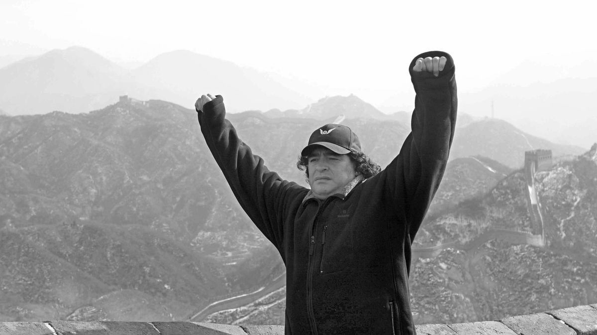 PAP/EPA / DIEGO AZUBEL / Na zdjęciu: Diego Maradona