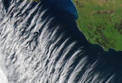 Niezwykłe zjawisko u wybrzeży Australii. Chmury niczym skrzydła anioła