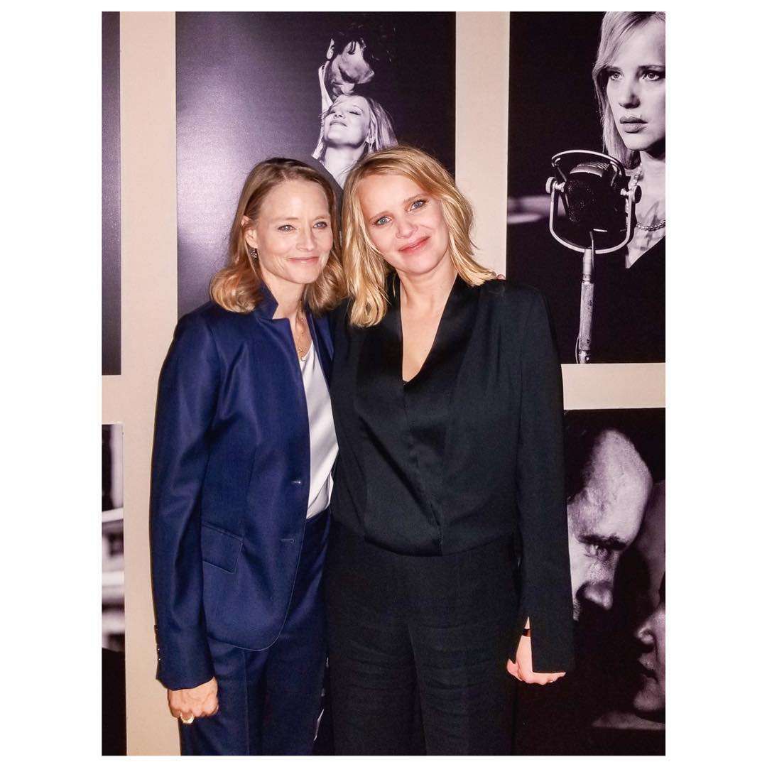 Joanna Kulig z Jodie Foster w Nowym Jorku