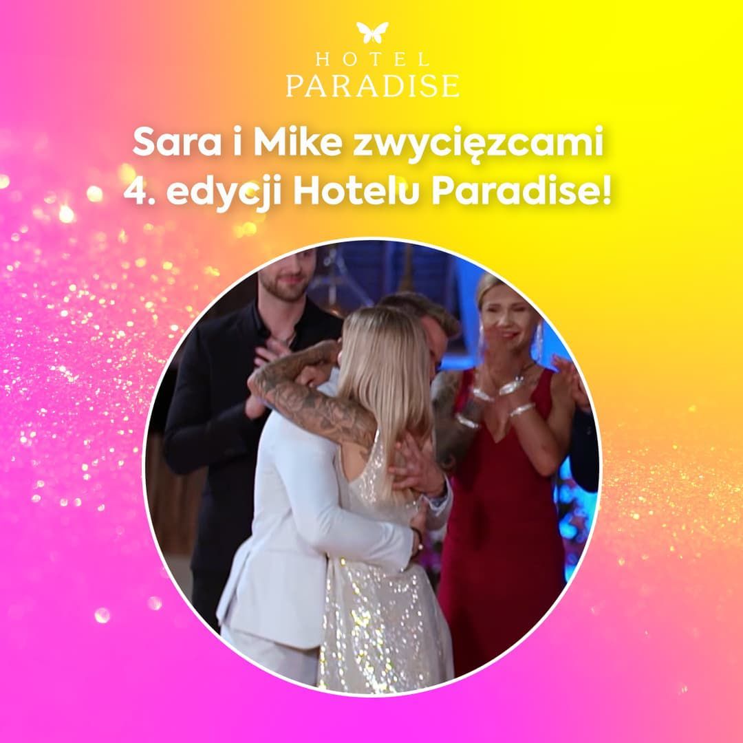 Sara i Michał wygrali Hotel Paradise 4