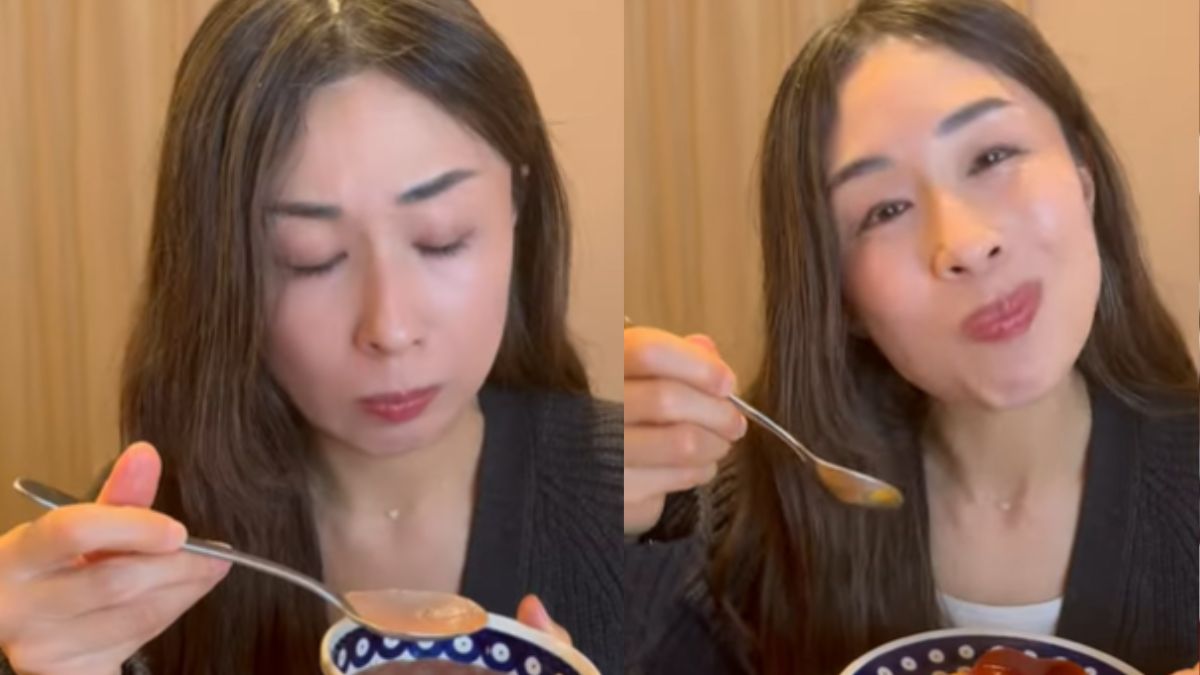 Japonka Aiko sprawdza, czy polski budyń jest lepszy od japońskiego