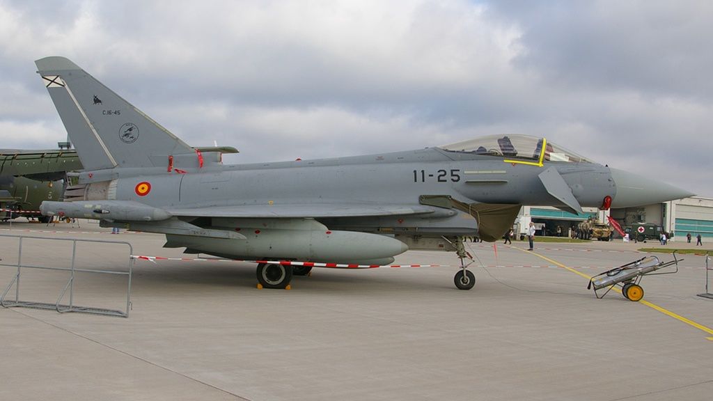W ostatnich latach Hiszpania zamówiła 45 Eurofighterów