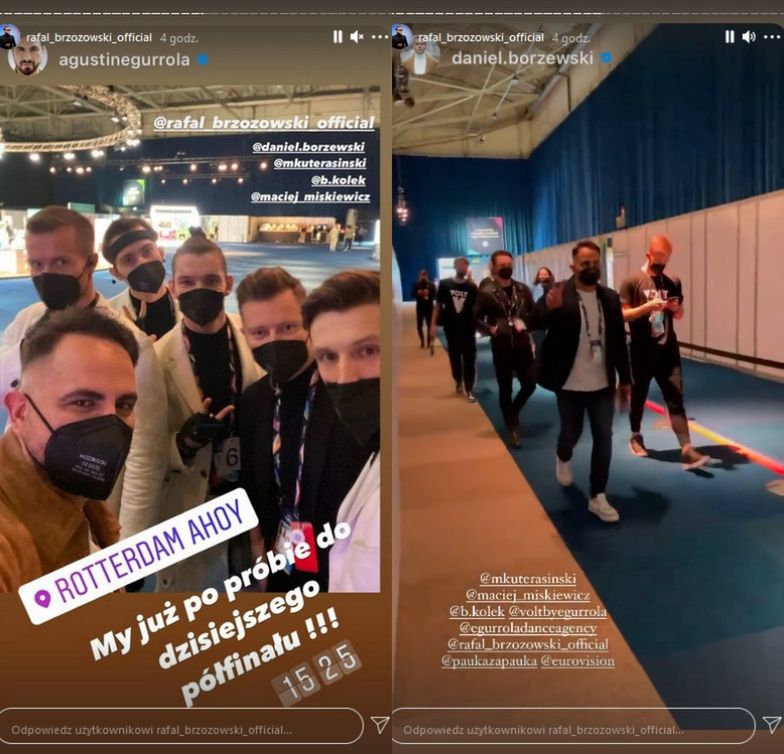 Ekipa Rafała Brzozowskiego na Eurowizji