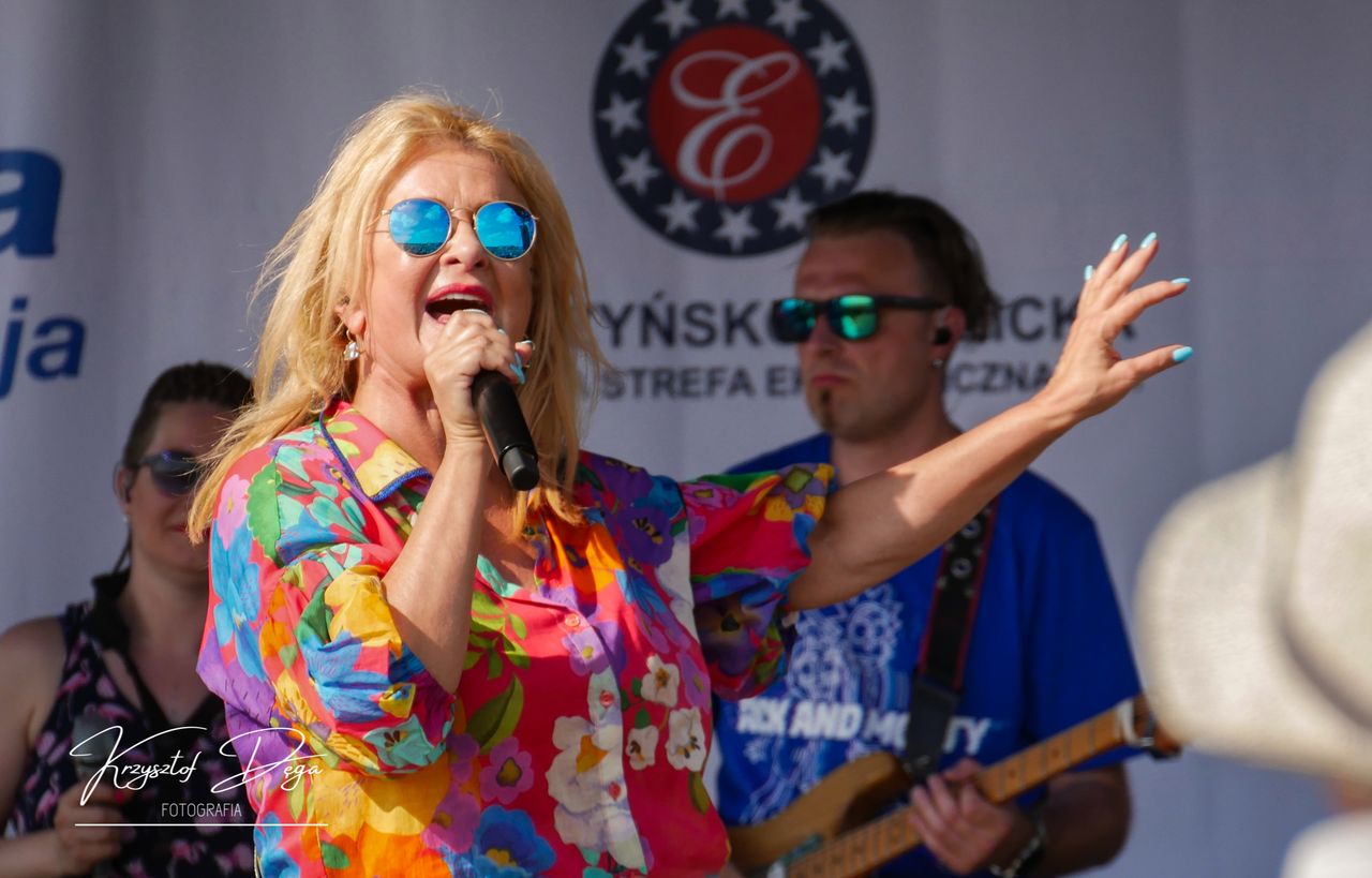 Majka Jeżowska na festynie Skrzydła nad Piłą