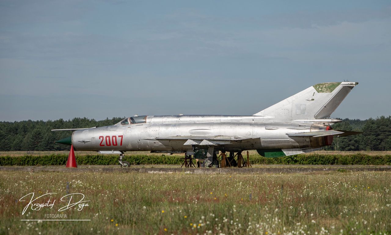 MIG-21M to kolejny nabytek Fundacji Srebrne Skrzydła z Piły