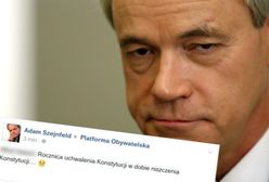 Adam Szejnfeld wyśmiał PiS. Ale żart obrócił się przeciwko niemu