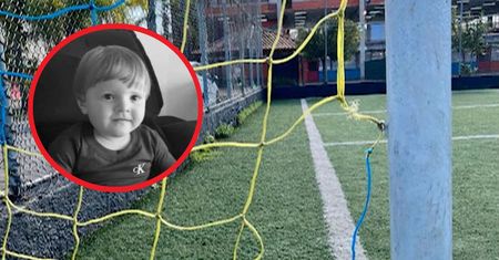 Tragedia w przedszkolu. Główka dziecka utknęła w siatce