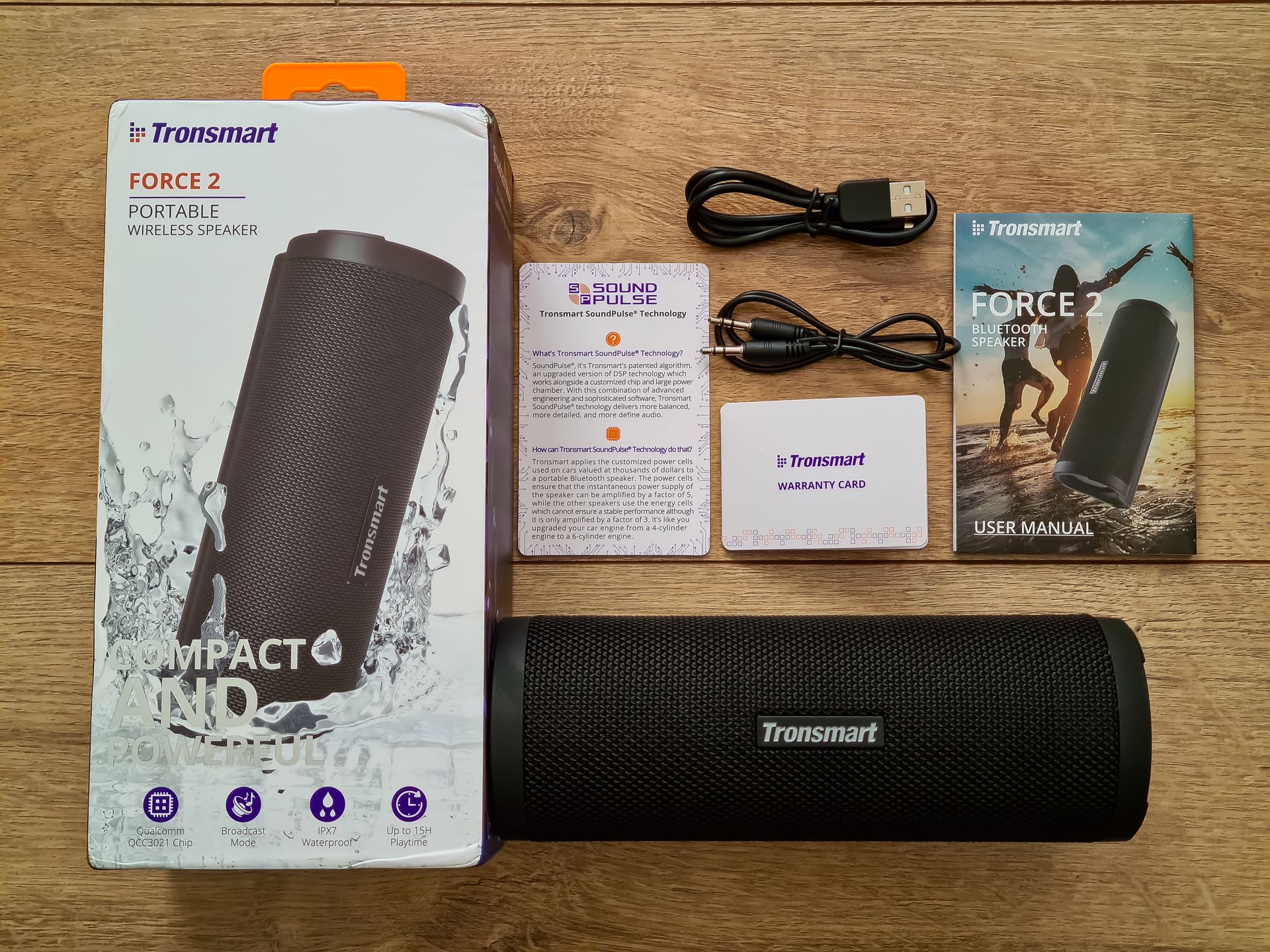 Krótki test Tronsmart Force 2: Bezprzewodowy, wodoodporny i poręczny 3