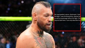 Walka przerwana po minucie. Tak zareagował McGregor