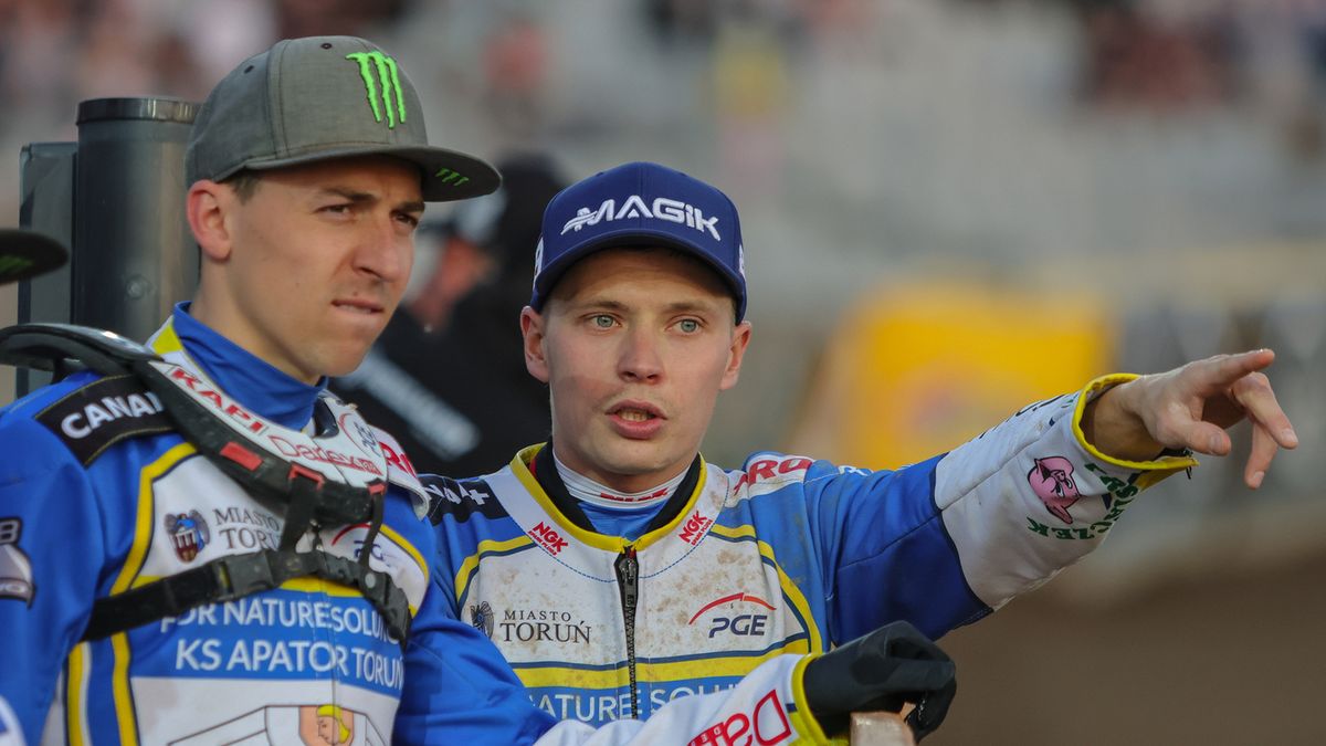 WP SportoweFakty / Patryk Kowalski / Na zdjęciu: Paweł Przedpełski (po lewej) i Emil Sajfutdinow