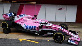 Force India ukarane za incydent z treningu