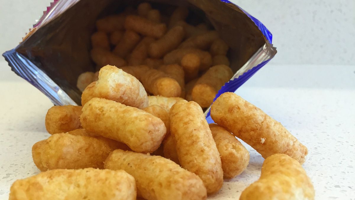 Chrupki kukurydziane o smaku BBQ