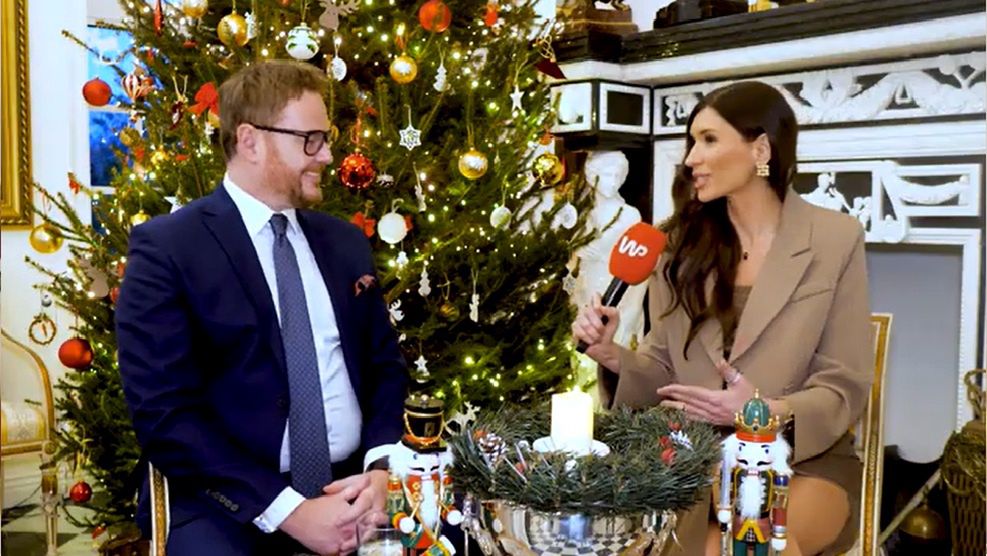 Książę Jan Lubomirski-Lanckoroński zaprosił nas do pałacu 