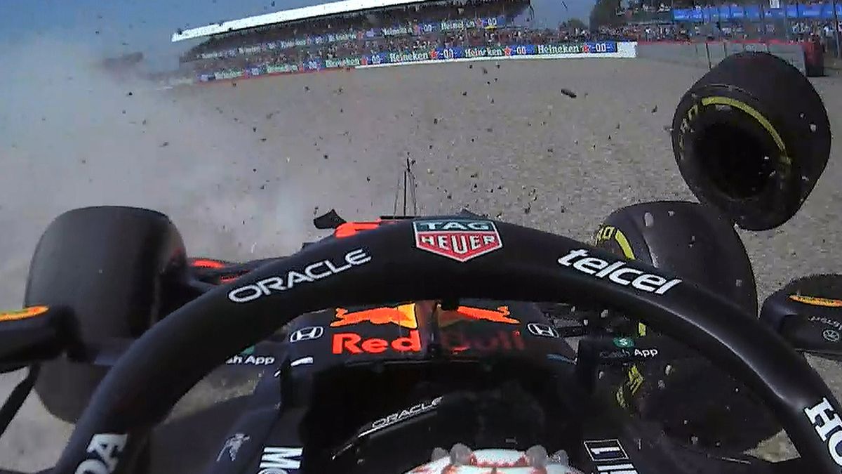 Twitter / Formula 1 / Na zdjęciu: wypadek Maxa Verstappena