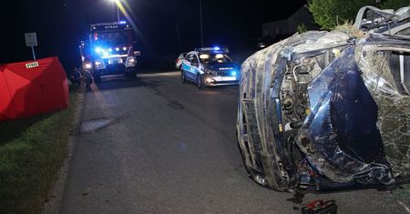 Tragiczny wypadek w Małopolsce. Nie żyje 17-latka